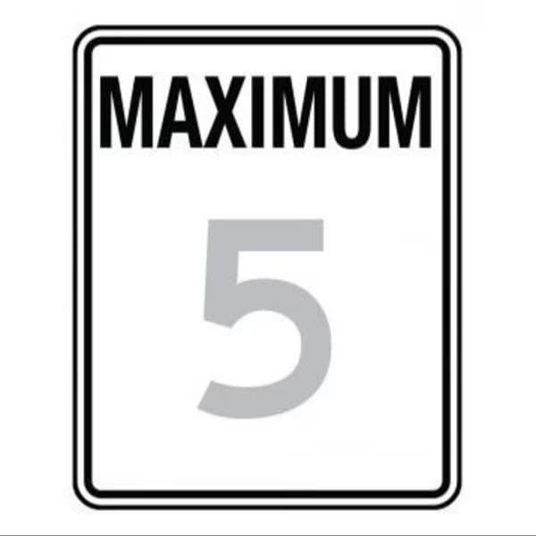Accuform SPEED LIMIT SIGN MAXIMUM 30 X FRR20480HP FRR20480HP - main